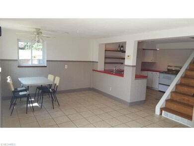 Kitchen in lower level
