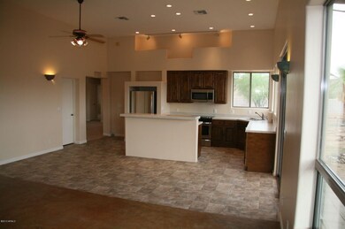 Large Kitchen Stainless steel appliances