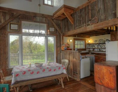 Dining Room. Dining area offers beautiful views of