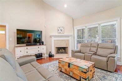 Additional view of living room that showcases the 