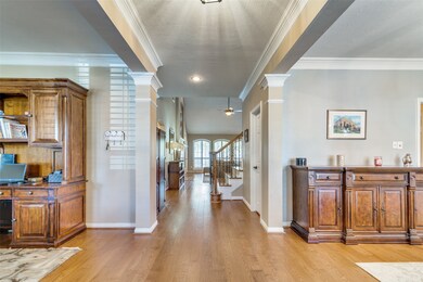 Elegant Foyer welcomes you to this unique home