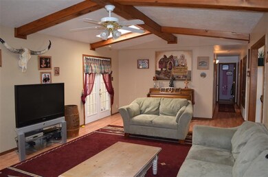 Living Room, beamed ceilings/skylights