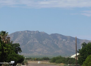 Zoomed view from lot of Dragoon Mtns