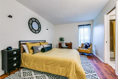 The primary bedroom has lake views, an en suite ba