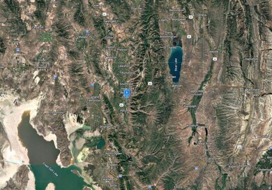 Aerial overview of property's location