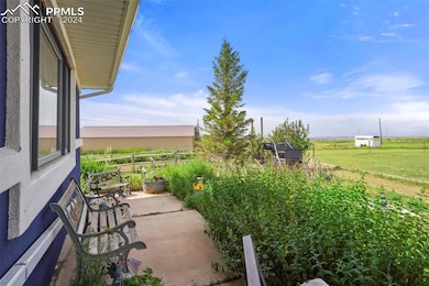 View of patio featuring a rural view