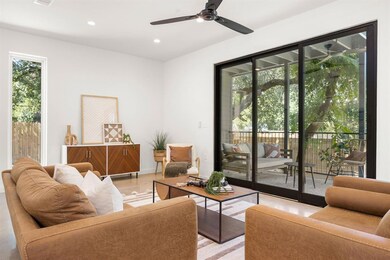 Living area with healthy amount of natural light,