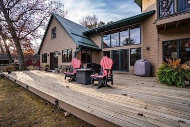 Expansive deck feels like you are right on the water!