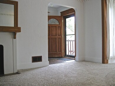 Living room to front entry