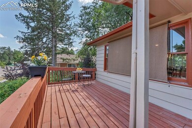 View of deck
