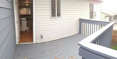 Deck from kitchen