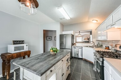 Lots of counter space... and plenty of room to man