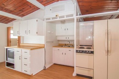 The kitchen is not huge but provides the basic thi