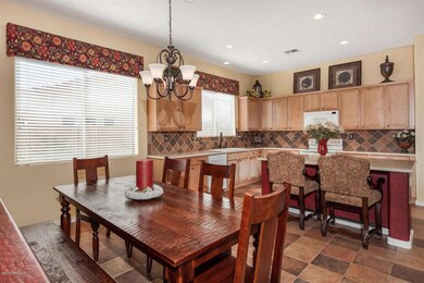 Kitchen and dining room