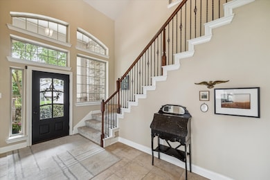 View of the bright cheery entrance. Large foyer cr
