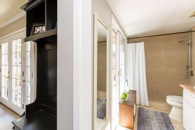 Corner of master and master bath.
