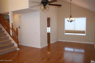 Living room to dining room