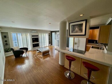 Living Room and Kitchen