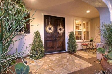 Alder Wood Doors with Custom Entryway