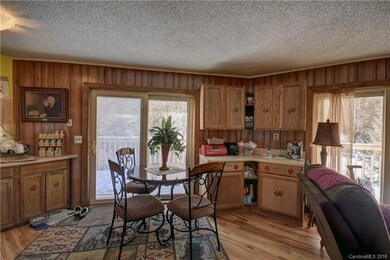 More cabinets to the right by the dining area