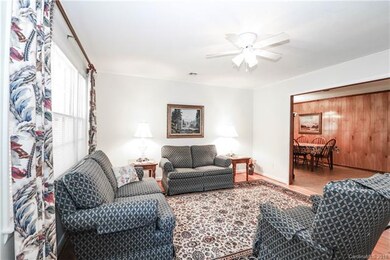 Living Room with Hard Wood Floors