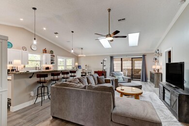 Open Concept Living & Skylights
