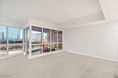 Spare room featuring a city view, a wealth of natu