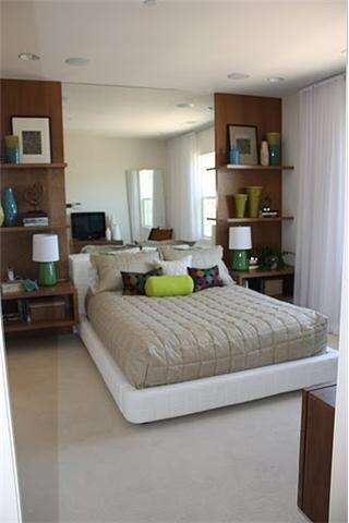 Model home master bedroom
