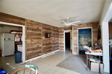 Oversized Dining room has tile flooring and a clos