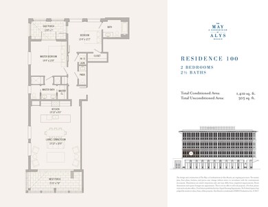 The May Floor Plan - Residence 100 - upd