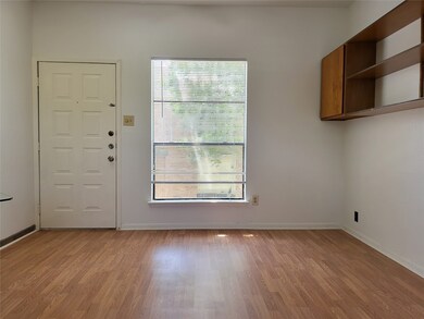 looking back toward front door