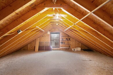 Spacious Garage Attic