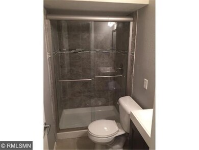 Completely remodeled basement bathroom featuring c