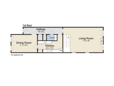 1st Floor Plan.