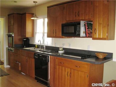 Kitchen. Another view of kitchen, large windows wi