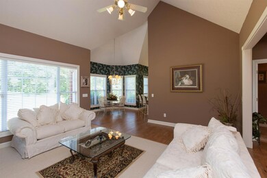 Windows across back offer lots of natural lighting!