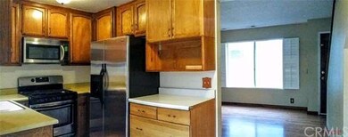 Kitchen, living room and half bath on entry level.