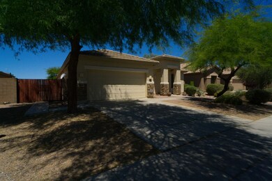 RV Gate and Shade Trees
