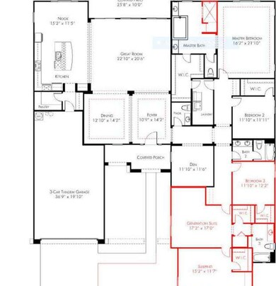 MON 307 Floor plan