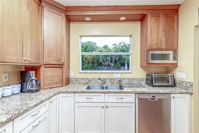 Beautifully remodeled kitchen overlooking the back