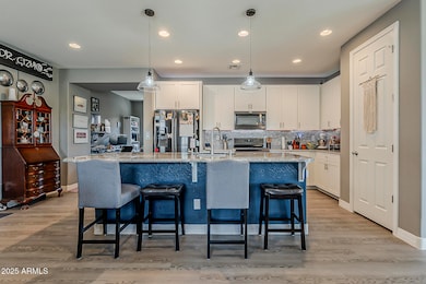 Open kitchen and living Space