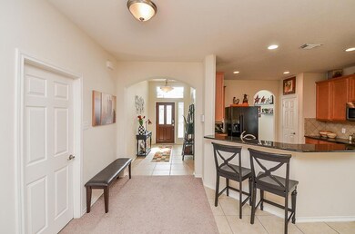 View of the Foyer from the Family Room