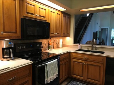 Updated kitchen with pass-through/breakfast bar