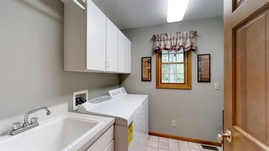 Built-In Cabinets, Utility Sink, and Closet