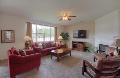 Spacious living area with lots of natural sunlight