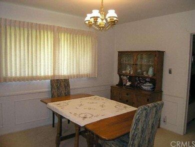 Dining room off the kitchen.
