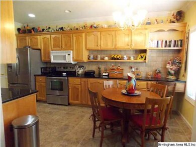 Kitchen with extra cabinets