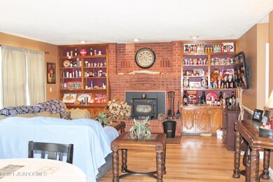 family room in back
