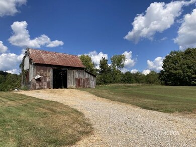 Driveway to barn