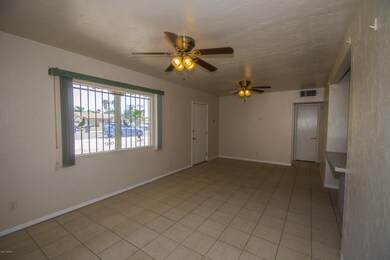 Side View of Living Room
